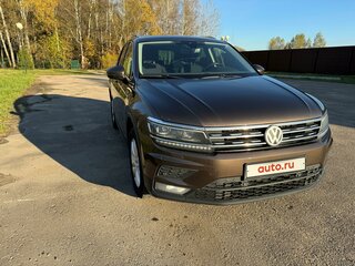 2019 Volkswagen Tiguan II, коричневый, 2200000 рублей, вид 2