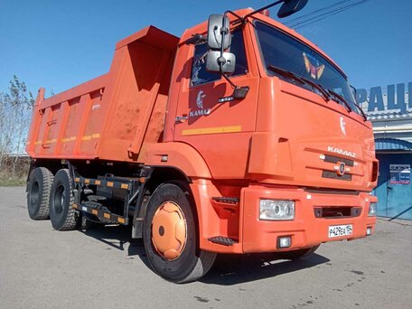 2011 КамАЗ 65115, оранжевый, 2950000 рублей, вид 1