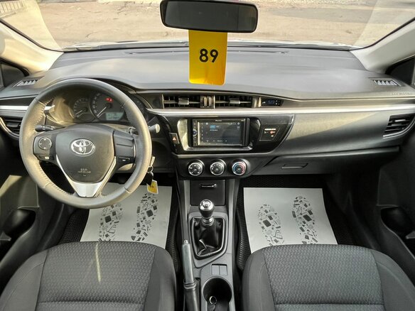 2014 Toyota Corolla XI (E160, E170, E180), серебристый - вид 15