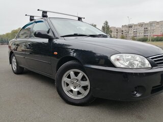 2009 Kia Spectra I Рестайлинг 2, чёрный, 370000 рублей, вид 5