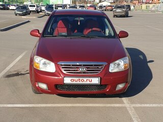 2007 Kia Cerato I Рестайлинг, красный, 700000 рублей, вид 2