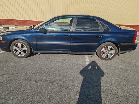 2001 Volvo S80 I, синий, 630000 рублей - вид 3