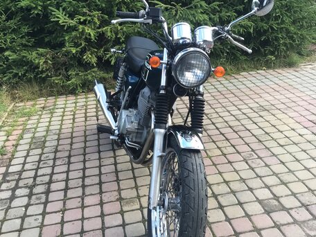 2002 Honda CB 400SS, синий, 315000 рублей, вид 2