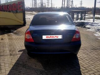 2008 Hyundai Elantra ТагАЗ III (XD2) Рестайлинг, синий, 400000 рублей, вид 5