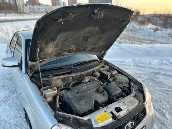 2011 Lada (ВАЗ) Priora I, серебристый, 299000 рублей - вид 13