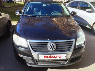2008 Volkswagen Passat B6, чёрный, 850000 рублей, вид 1