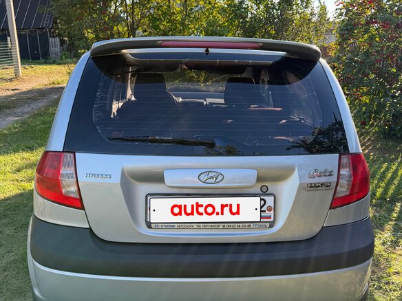 2006 Hyundai Getz I Рестайлинг, серебристый, 505000 рублей - вид 3
