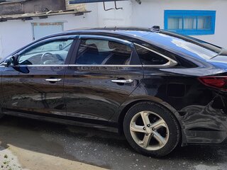 2018 Hyundai Sonata VII (LF) Рестайлинг, чёрный, 1450000 рублей, вид 2