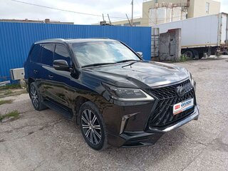 2018 Lexus LX 570 III Рестайлинг 2, чёрный, 7450000 рублей, вид 2