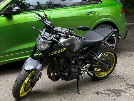 2016 Yamaha MT-09 (FZ-09), серый, 599000 рублей, вид 1