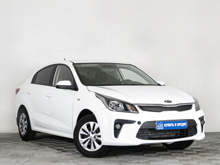 2019 Kia Rio IV, белый, 1299000 рублей, вид 1