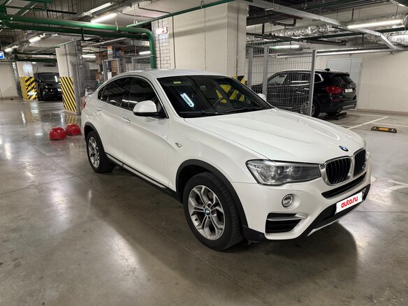 2018 BMW X4 20i I (F26), белый, 3325000 рублей - вид 1