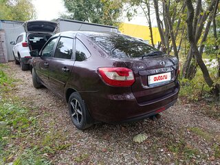 2015 Lada (ВАЗ) Granta I, пурпурный, 370000 рублей, вид 4