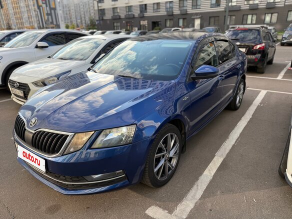 2018 Skoda Octavia III (A7) Рестайлинг, синий, 1549500 рублей - вид 5