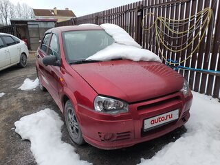 2007 Lada (ВАЗ) Kalina I, красный, 430000 рублей, вид 1