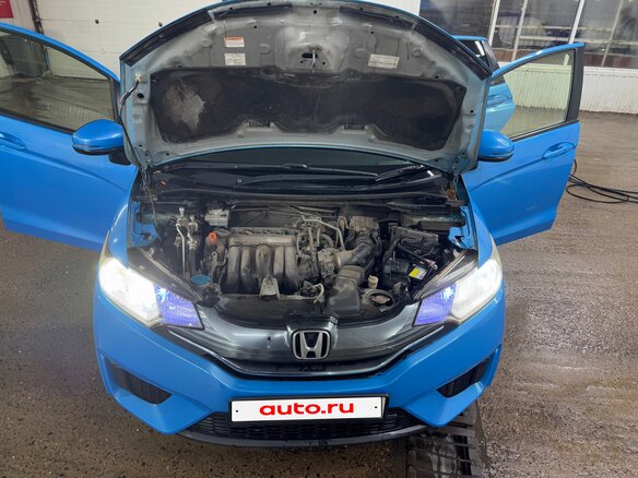 2014 Honda Fit III, синий, 1050000 рублей - вид 22