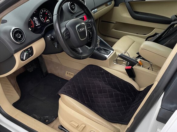 2008 Audi A3 II (8P) Рестайлинг 2, белый, 1650000 рублей - вид 5