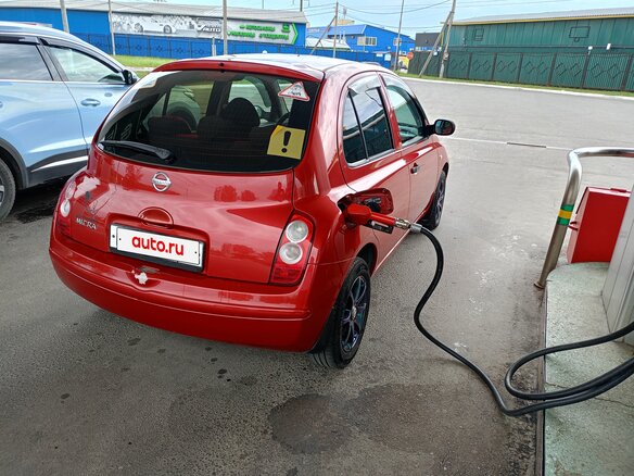 2006 Nissan Micra III (K12), красный, 550000 рублей - вид 5