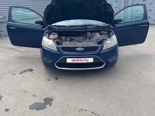 2010 Ford Focus II Рестайлинг, синий, 370000 рублей, вид 2