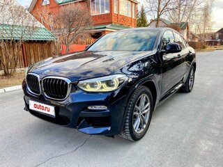 2019 BMW X4 20d II (G02), чёрный, 4750000 рублей, вид 1