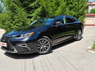 2015 Lexus ES 200 VI Рестайлинг, чёрный, 2645000 рублей, вид 2
