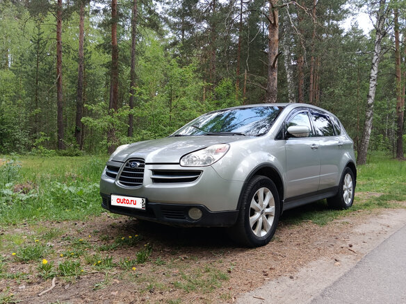 2005 Subaru Tribeca I, серый, 730000 рублей