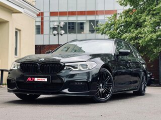 2019 BMW 5 серии 540d xDrive VII (G30/G31/G38), чёрный, 5500000 рублей, вид 1