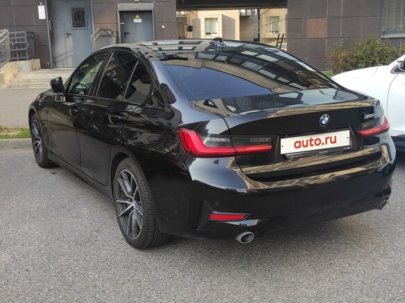 2020 BMW 3 серии 318d VII (G2x), чёрный, 3000000 рублей - вид 5