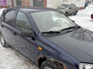 2008 Lada (ВАЗ) Kalina I, синий, 125000 рублей, вид 2