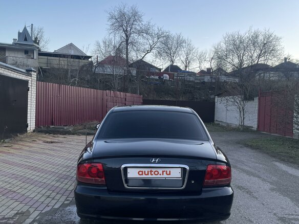 2008 Hyundai Sonata ТагАЗ IV (EF) Рестайлинг, чёрный, 700000 рублей - вид 4