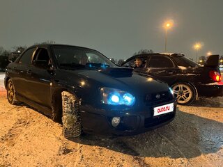2005 Subaru Impreza WRX II Рестайлинг 1, чёрный, 750000 рублей, вид 1