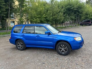 2007 Subaru Forester II Рестайлинг, синий, 1200000 рублей, вид 3