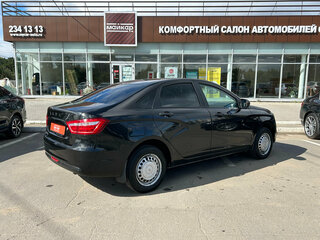 2017 Lada (ВАЗ) Vesta I, чёрный, 530000 рублей, вид 4