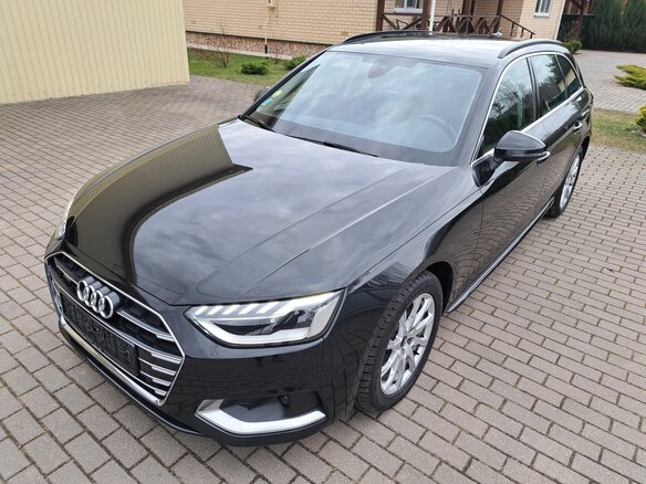 2021 Audi A4 30 TDI V (B9) Рестайлинг, чёрный, 2998000 рублей - вид 4