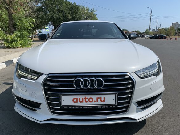 2014 Audi A7 I (4G) Рестайлинг, белый, 3600000 рублей - вид 4