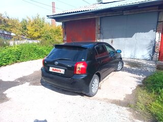 2004 Toyota Corolla Runx IX (E120, E130) Рестайлинг, чёрный, 670000 рублей, вид 3