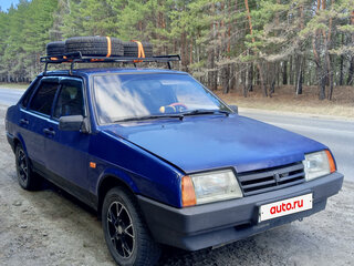 1998 Lada (ВАЗ) 21099, синий, 120000 рублей, вид 1