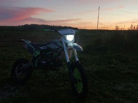 2020 BSE MX 125, зелёный, 80000 рублей, вид 4