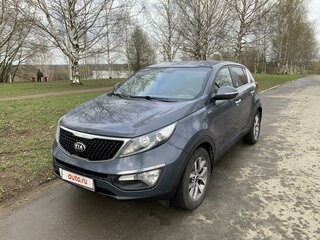 2015 Kia Sportage III Рестайлинг, синий, 1390000 рублей, вид 1