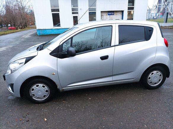 2012 Chevrolet Spark III, серебристый - вид 3