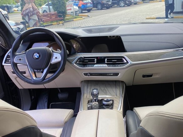 2019 BMW X7 40i I (G07), серый, 6500000 рублей - вид 6