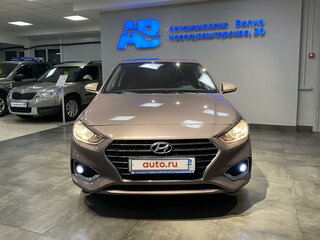 2019 Hyundai Solaris II, коричневый, 1399999 рублей, вид 2
