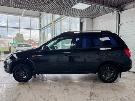 2014 Lada (ВАЗ) Kalina II, чёрный, 329000 рублей, вид 3
