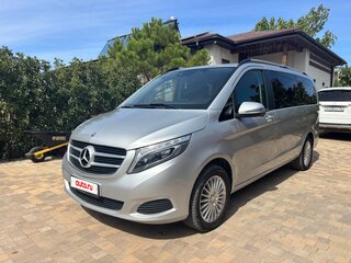 2016 Mercedes-Benz V-Класс Extra Long 200 d экстра длинный III (W447), серебристый, 3800000 рублей, вид 2
