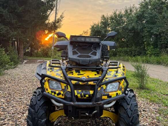 2006 BRP Can-Am Outlander 800, жёлтый, 540000 рублей - вид 6