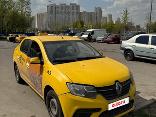 2020 Renault Logan II Рестайлинг, жёлтый, 350000 рублей, вид 1