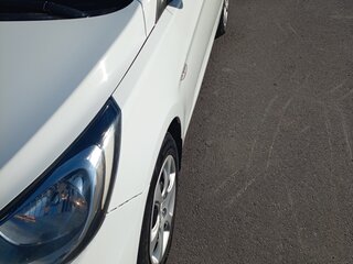 2013 Hyundai Solaris I, белый, 780000 рублей, вид 5