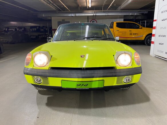 1971 Porsche 914, жёлтый - вид 7