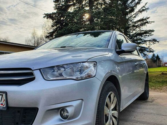 2014 Citroen C-Elysee I, серебристый, 310000 рублей - вид 2