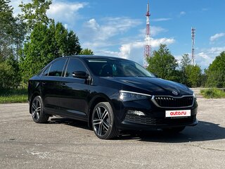 2021 Skoda Rapid II, чёрный, 1870000 рублей, вид 3